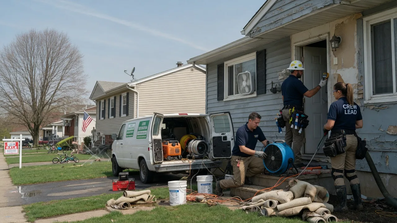 Flood Cleanup in Evergreen, NC near me